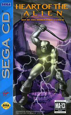 SEGA CD Heart of the Alien (Out of This World Parts 1 & 2)