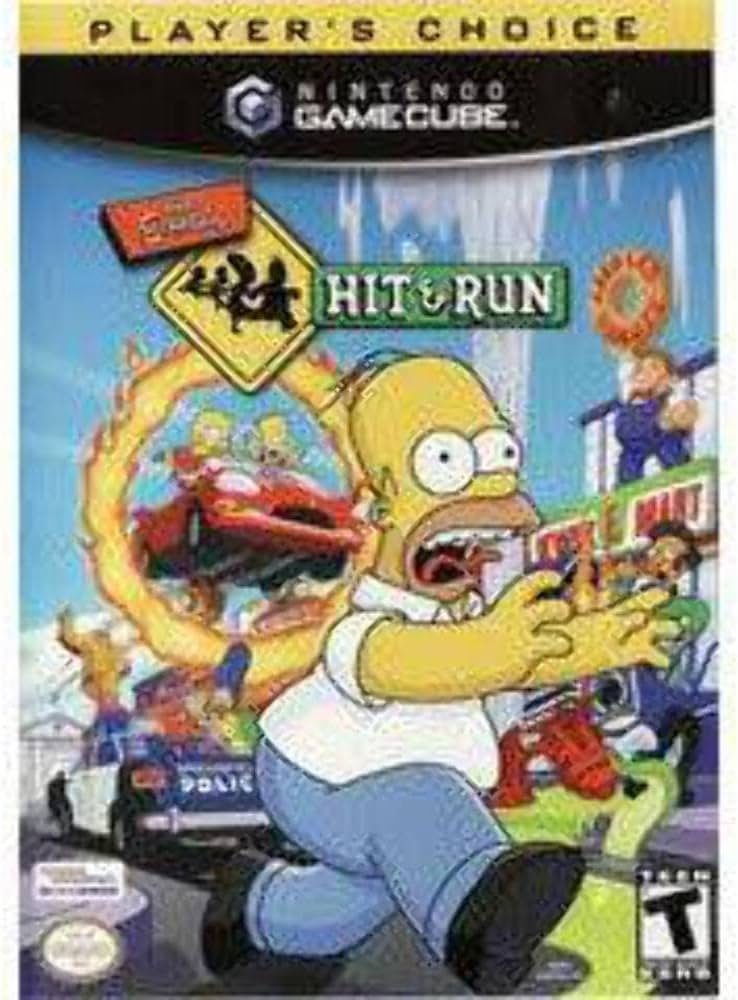 GCN The Simpsons Hit and Run