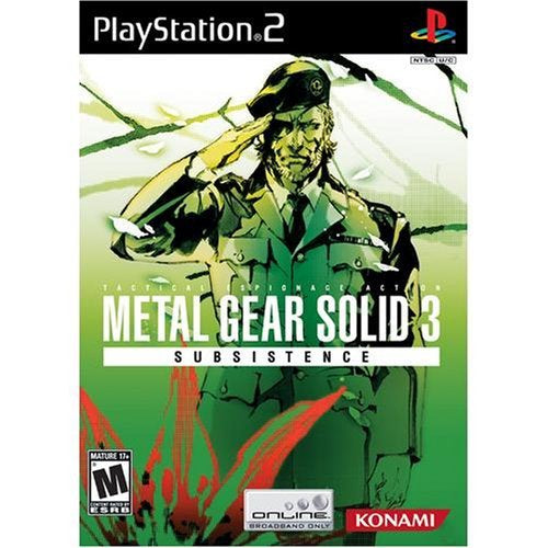 PS2 Metal Gear Solid 3: Subsistence