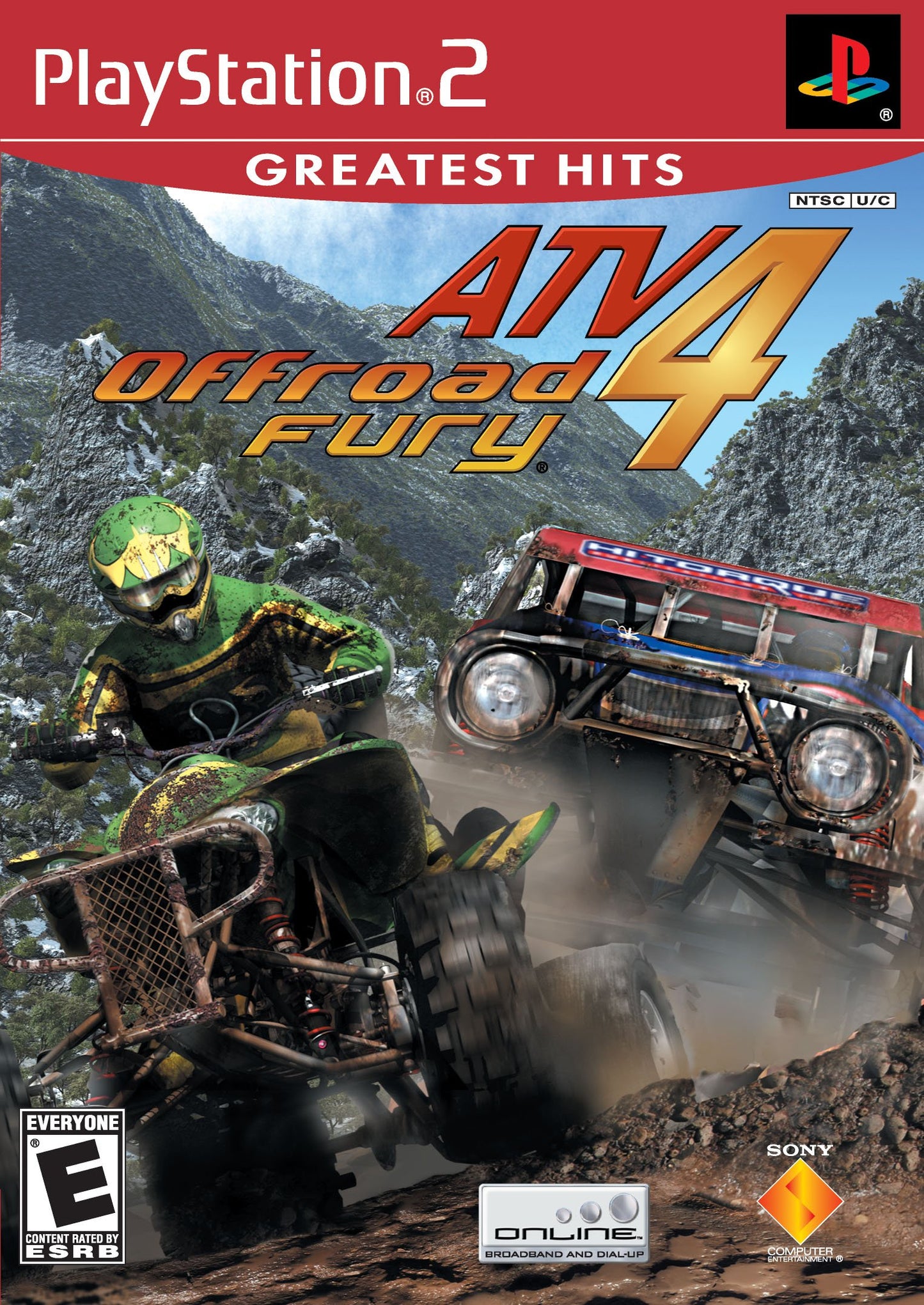PS2 ATV Off-Road Fury 4