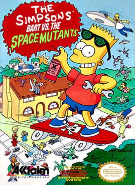 NES The Simpsons: Bart vs. The Space Mutants