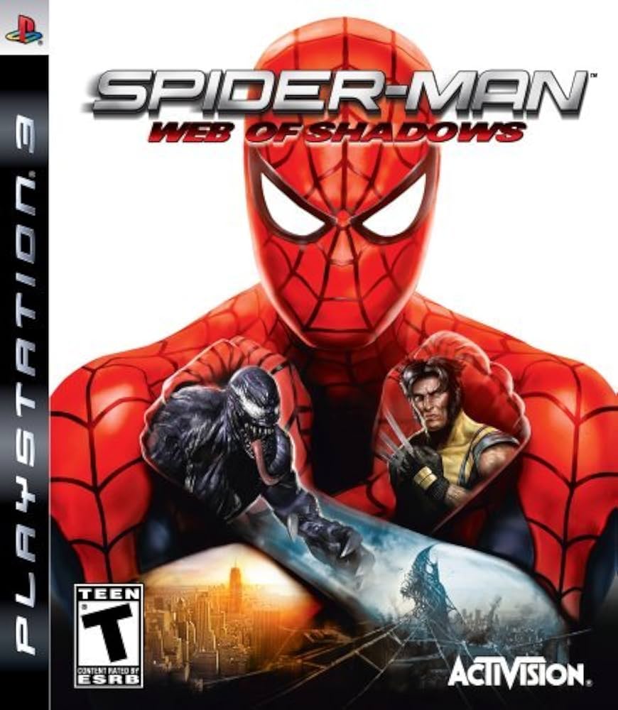 PS3 Spiderman Web of Shadows