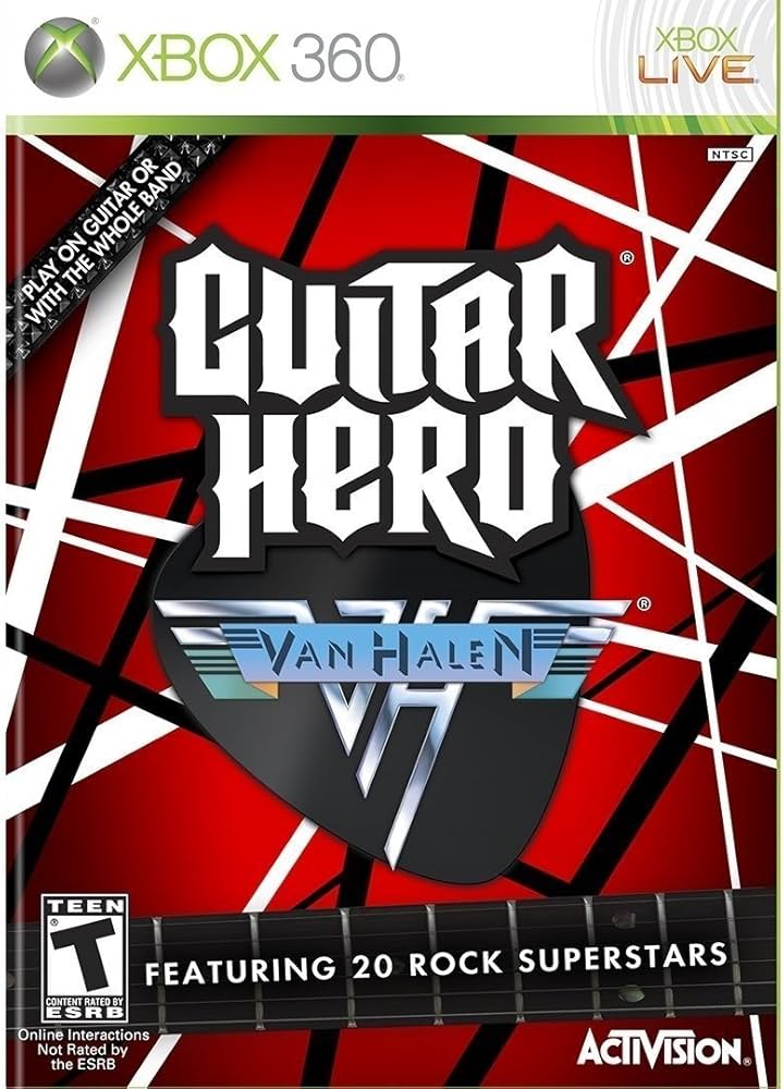Xbox 360 Guitar Hero Van Halen
