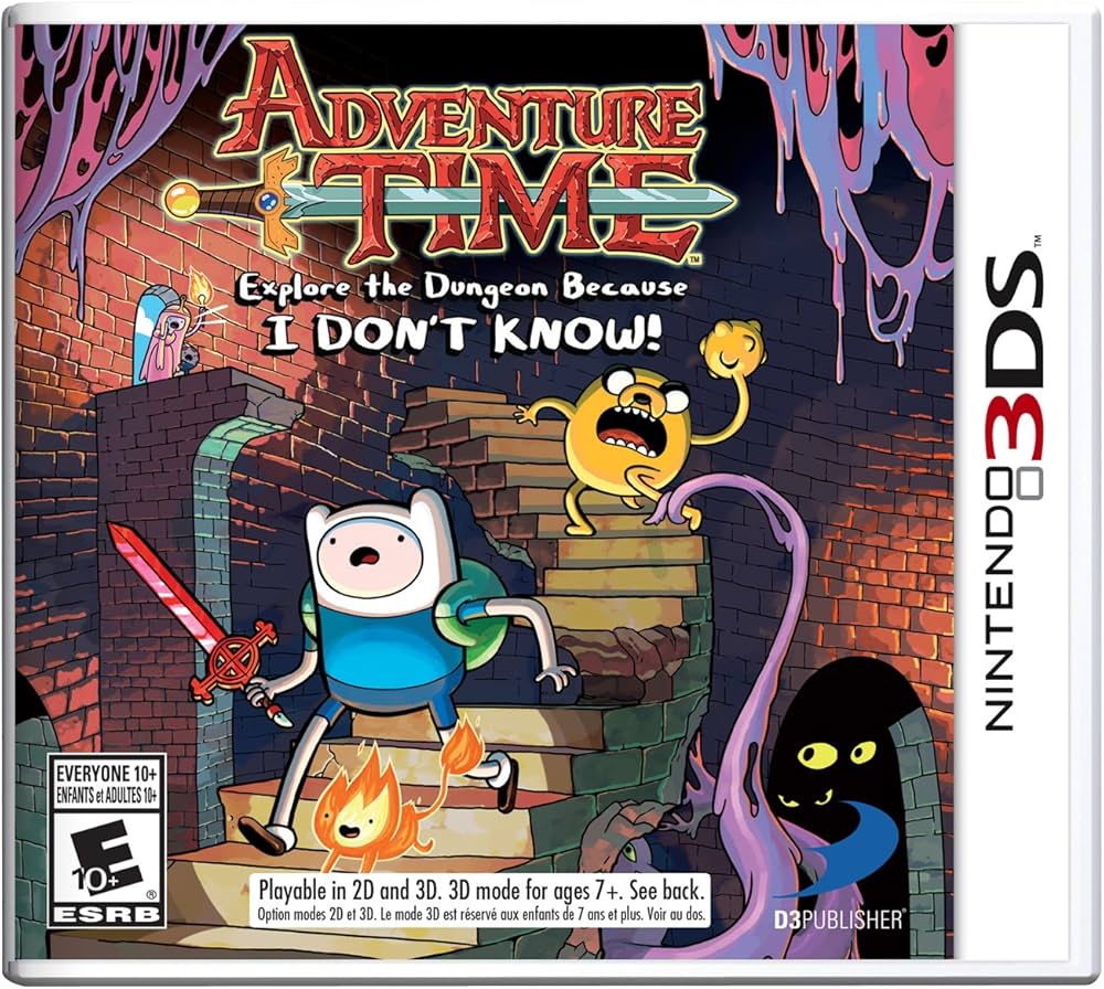 3DS Adventure Time: Explore the Dungeon Because I Don’t Know!