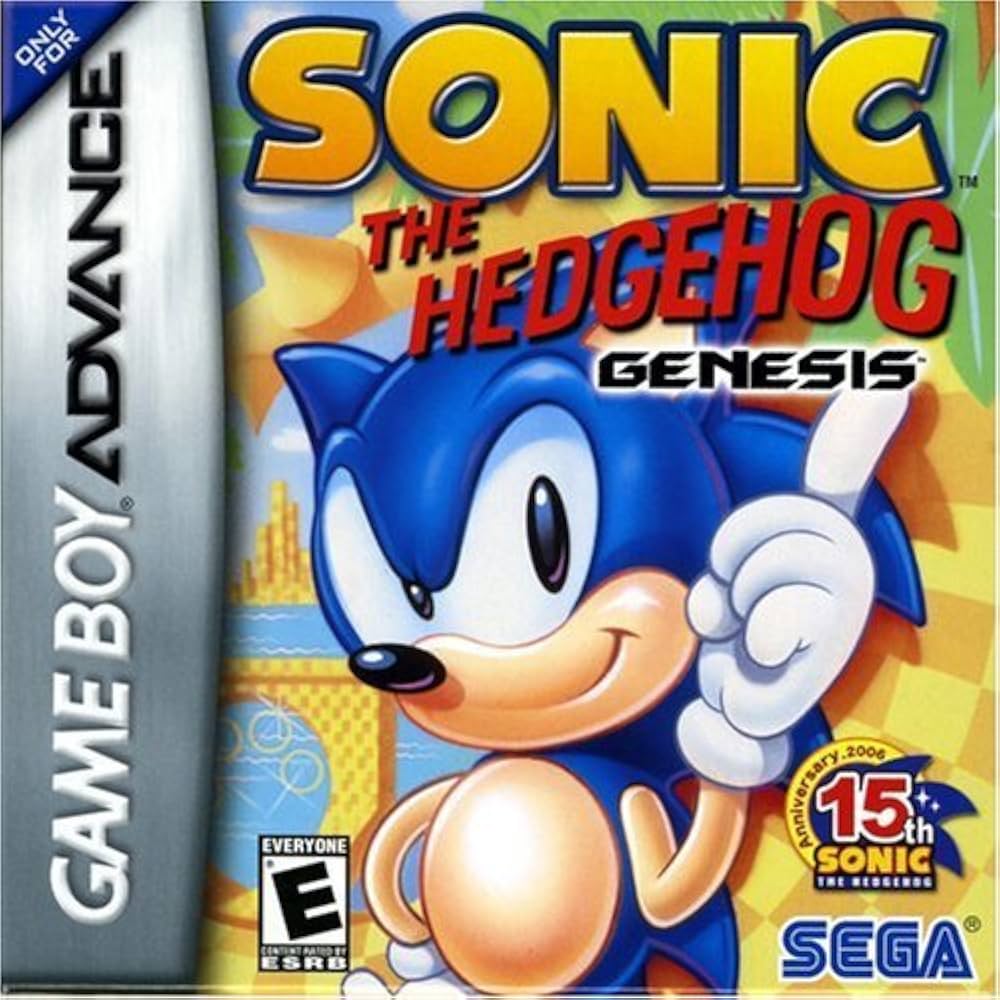 GBA Sonic the Hedgehog Genesis