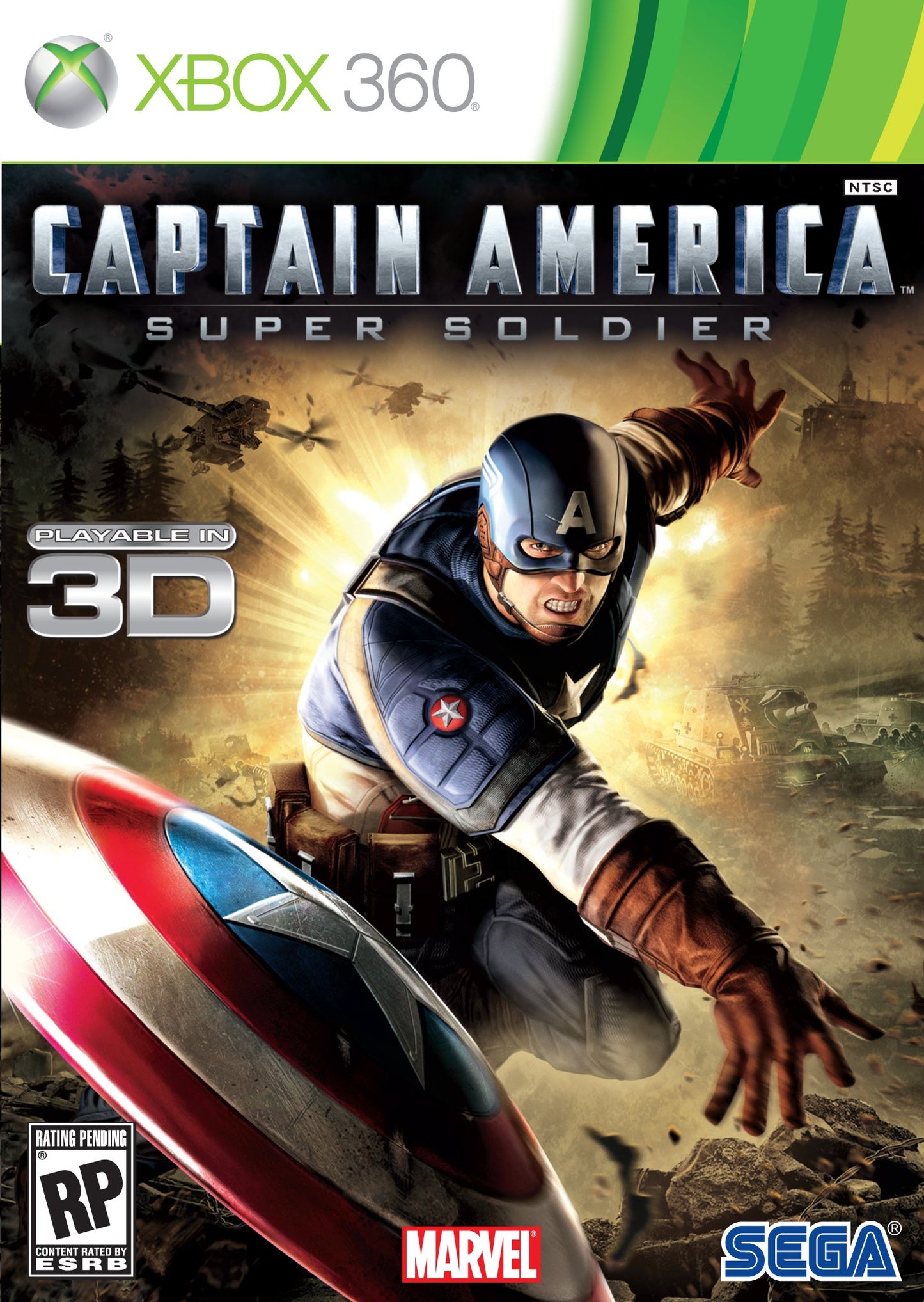 Xbox 360 Captain America Super Soldier