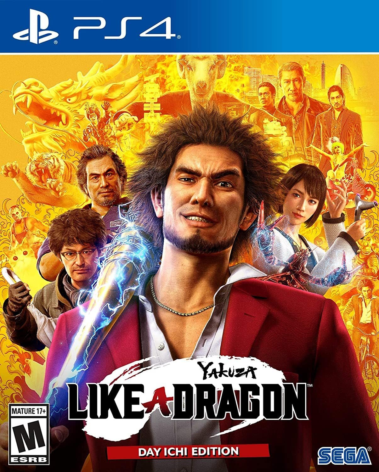 PS4 Like A Dragon (Day Ichi Steelbook Edition)