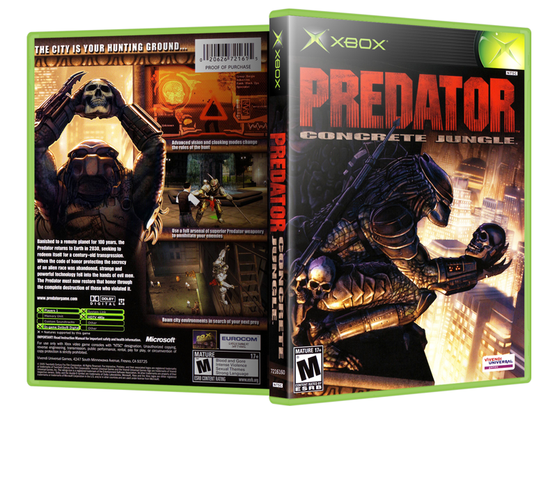 Xbox Predator Concrete Jungle
