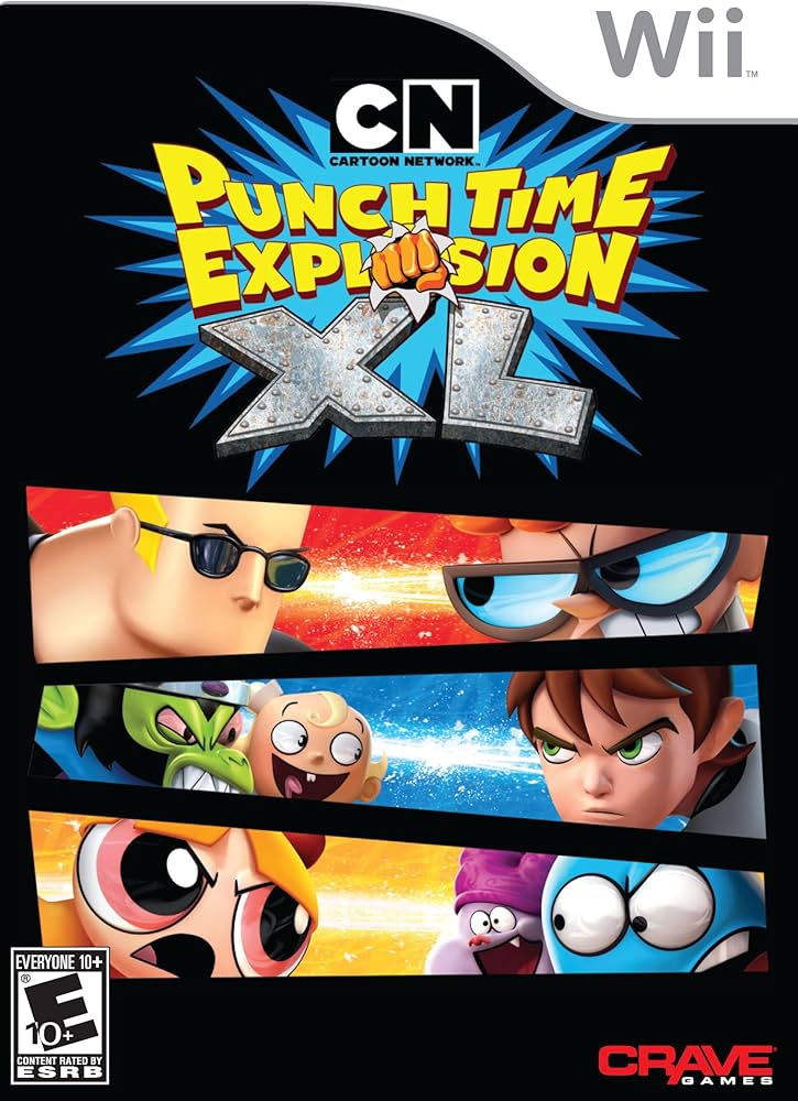 Wii Cartoon Network Punch Time Explosion XL