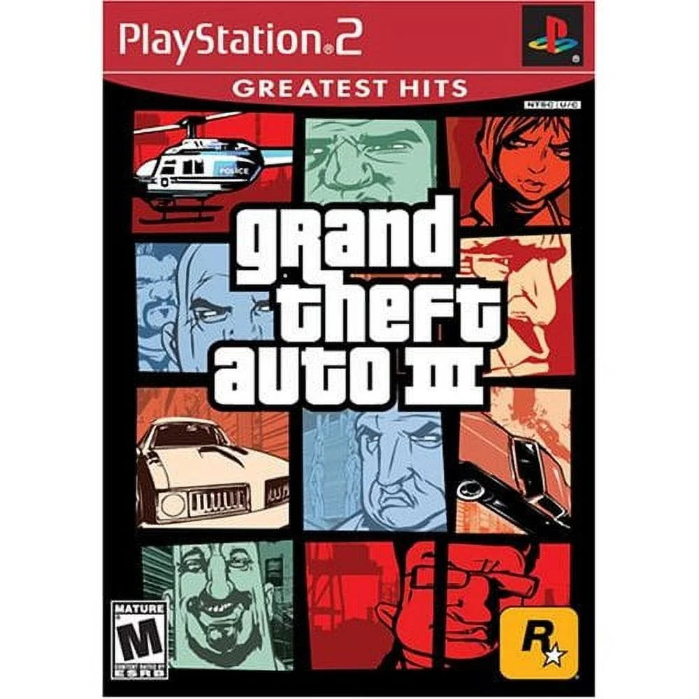 PS2 Grand Theft Auto III (3)