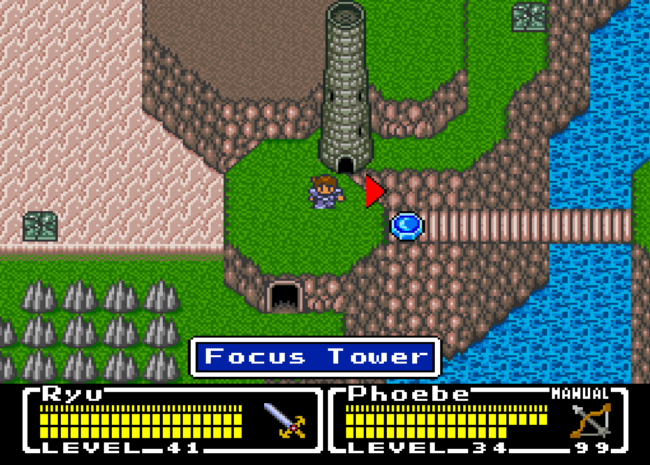 SNES Final Fantasy Mystic Quest