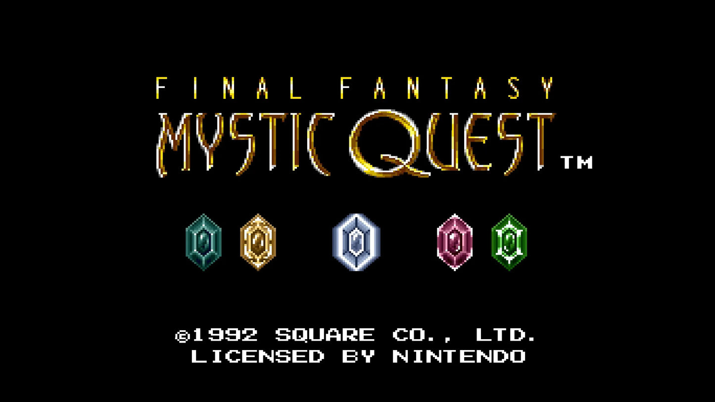 SNES Final Fantasy Mystic Quest