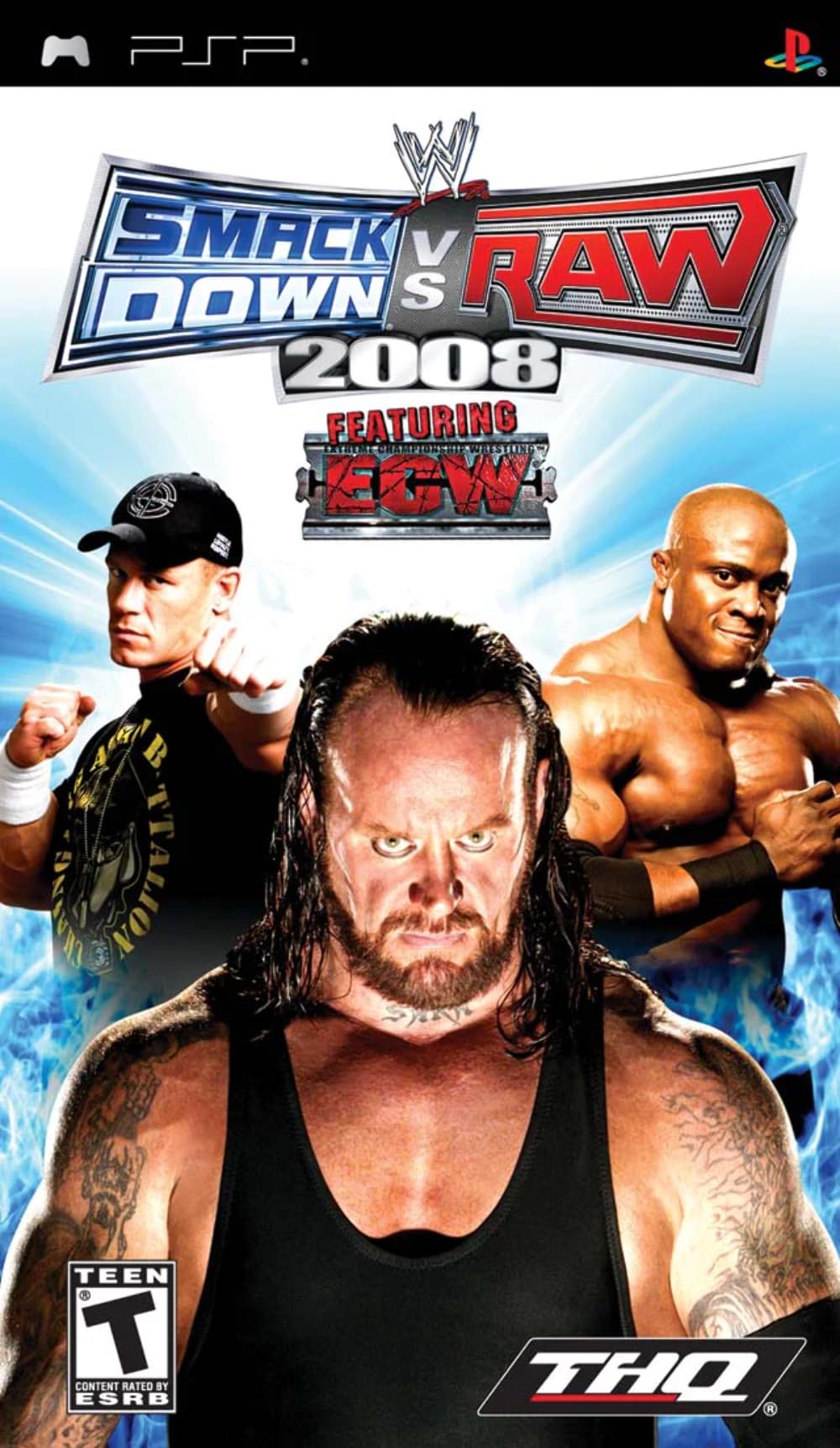 PSP WWE Smackdown vs. RAW 2008