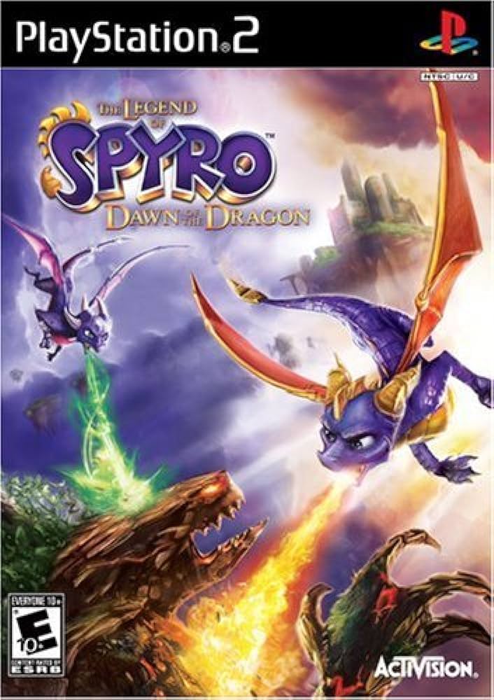 PS2 The Legend of Spyro: Dawn of the Dragon