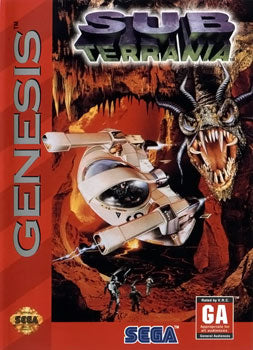 SEGA Genesis Sub Terrania