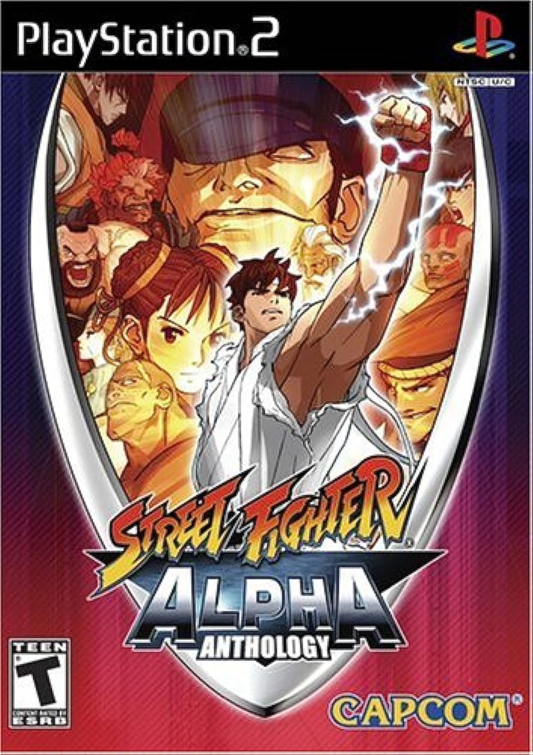 PS2 Street Fighter Alpha Anthology