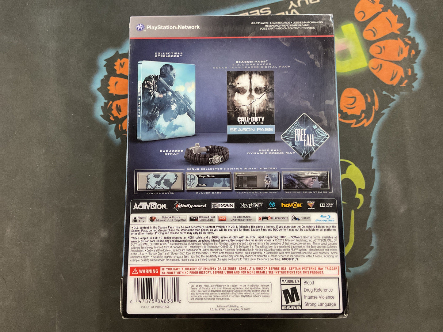 PS3 Call of Duty: Ghosts