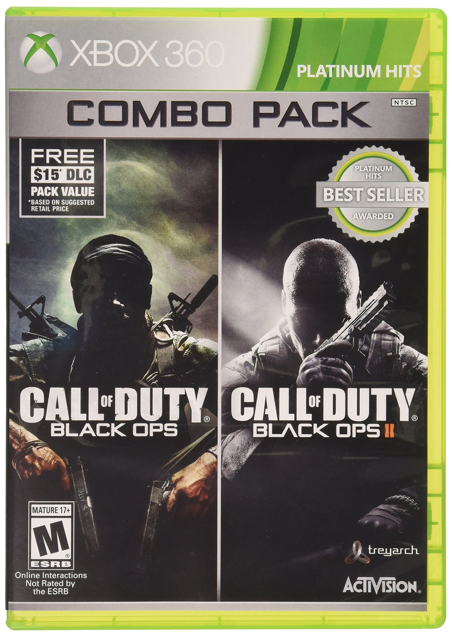 Xbox 360 Call of Duty Black Ops / Black Ops 2 Combo Pack
