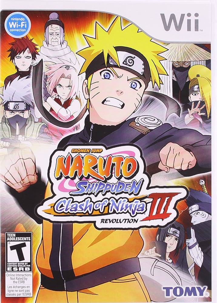 Wii Naruto Shippuden: Clash of Ninja Revolution 3
