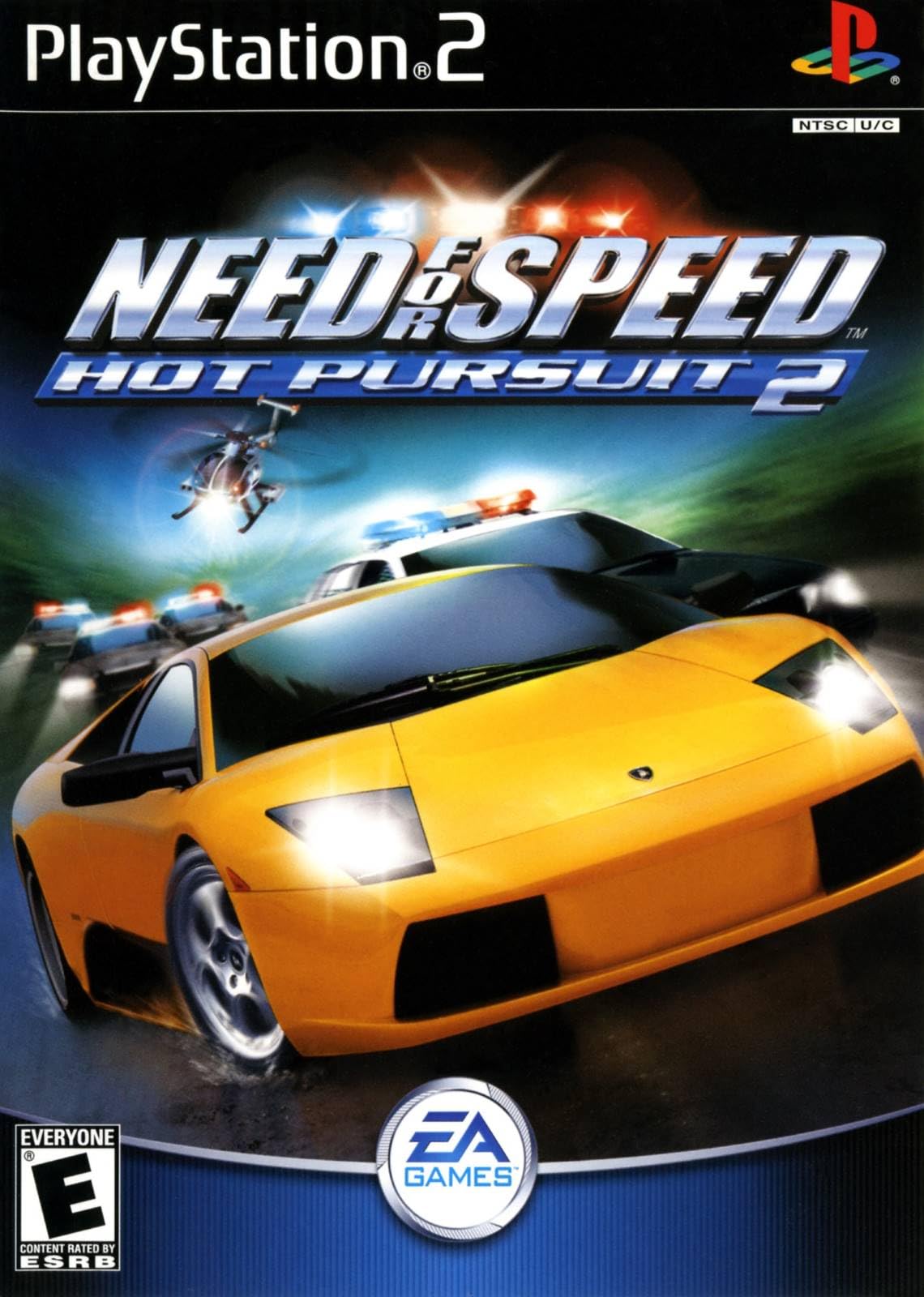 PS2 Need For Speed Hot Pursuit 2