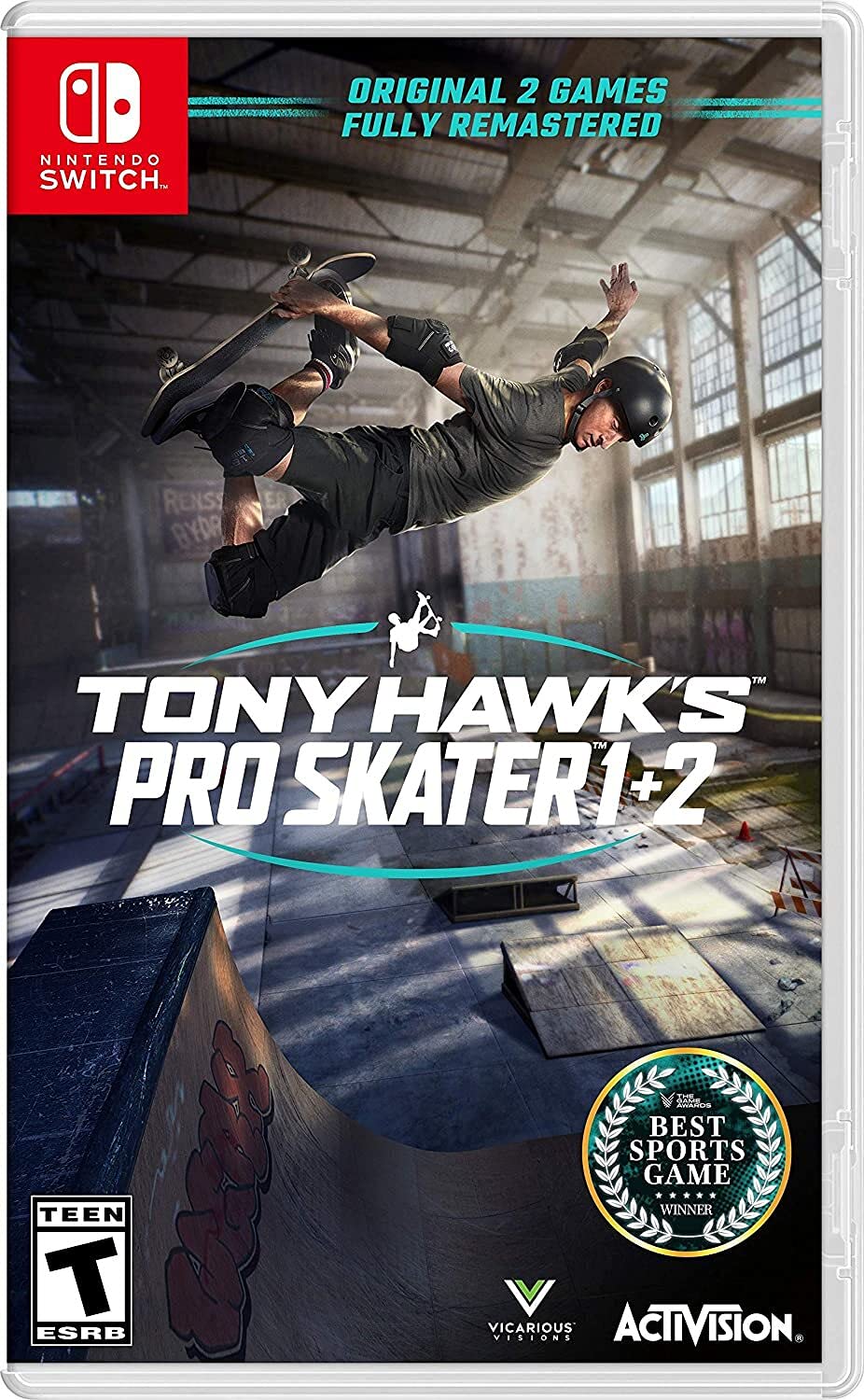 Switch Tony Hawk Pro Skater 1+2