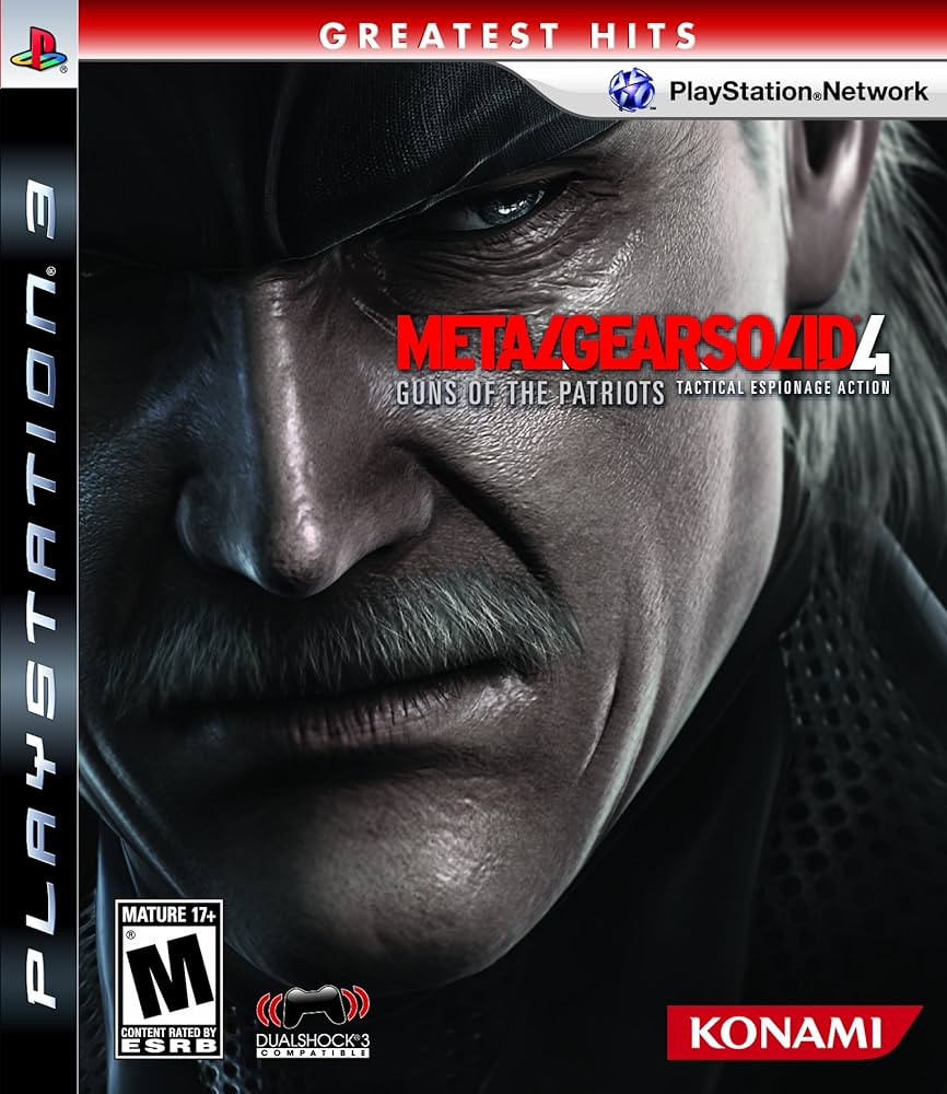 PS3 Metal Gear Solid 4: Guns of the Patriots