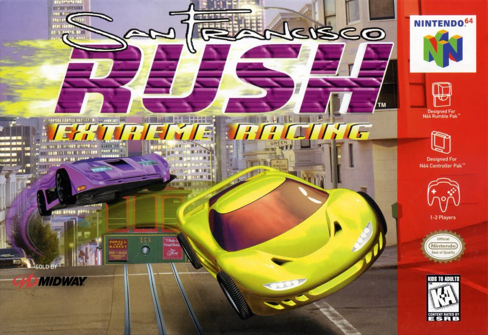 N64 San Francisco Rush: Extreme Racing
