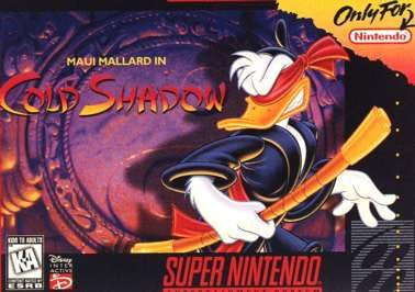 SNES Maui Mallard in Cold Shadow