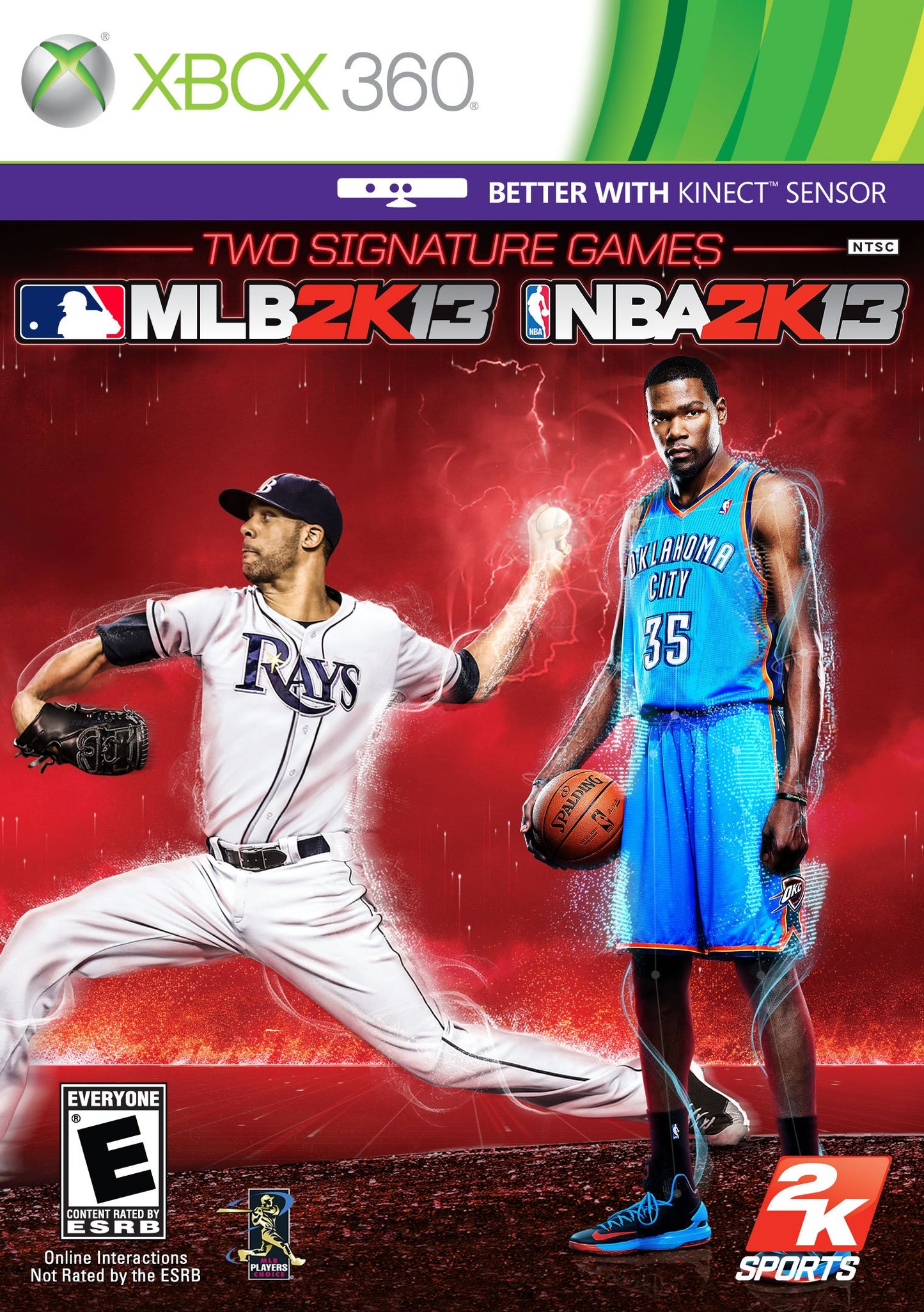 Xbox 360 MLB 2K13 & NBA 2K13