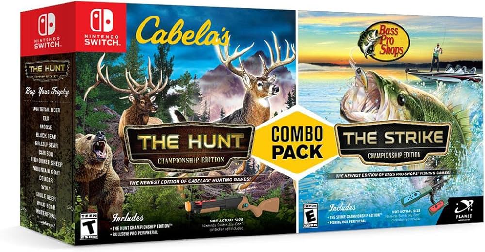 Switch Cabela’s Bass Pro Bundle