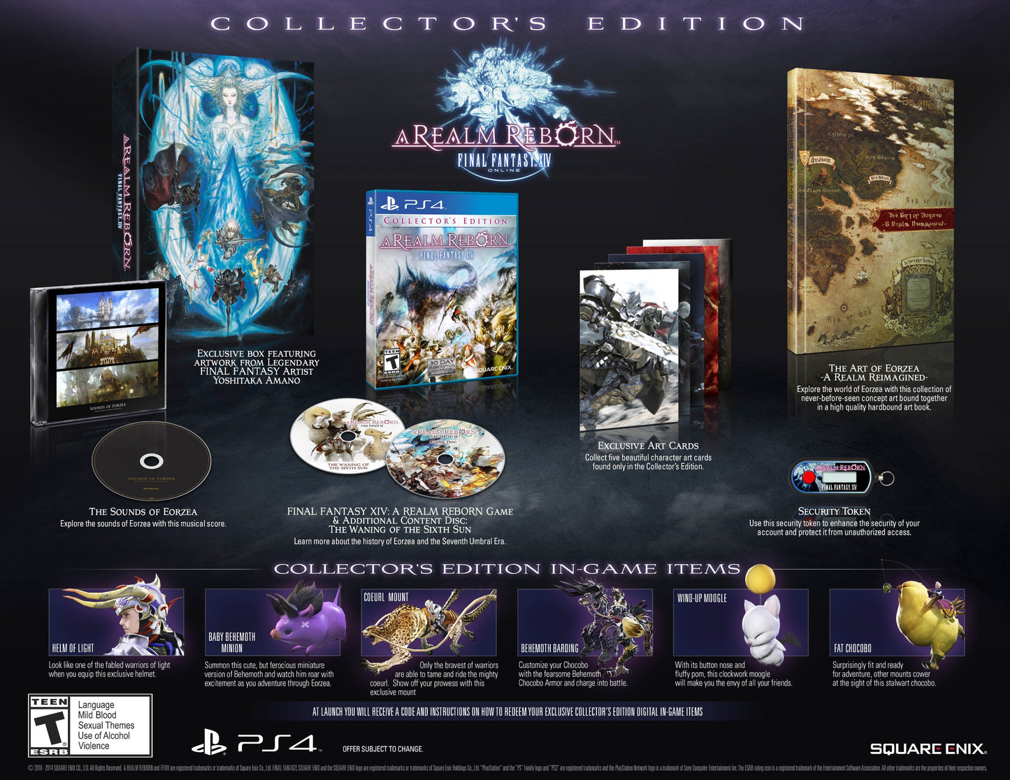PS4 Final Fantasy XIV: A Realm Reborn (Collector’s Edition)