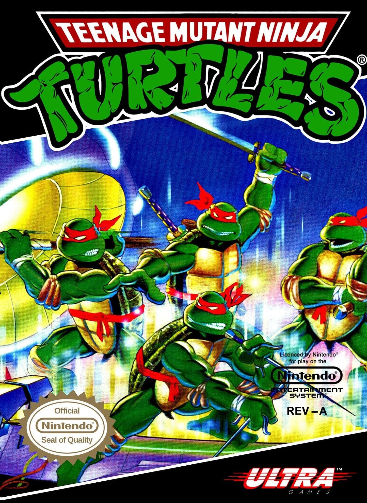NES Teenage Mutant Ninja Turtles