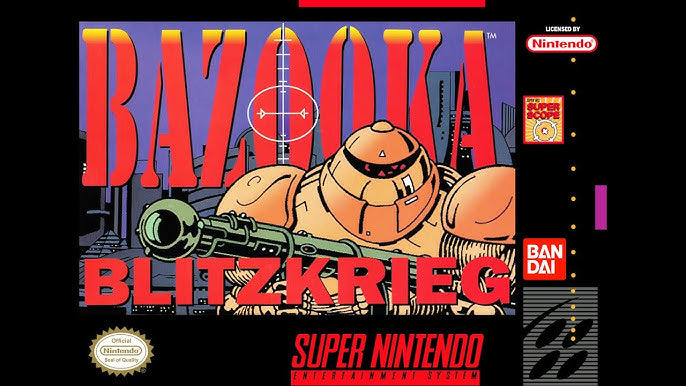 SNES Bazooka Blitzkrieg