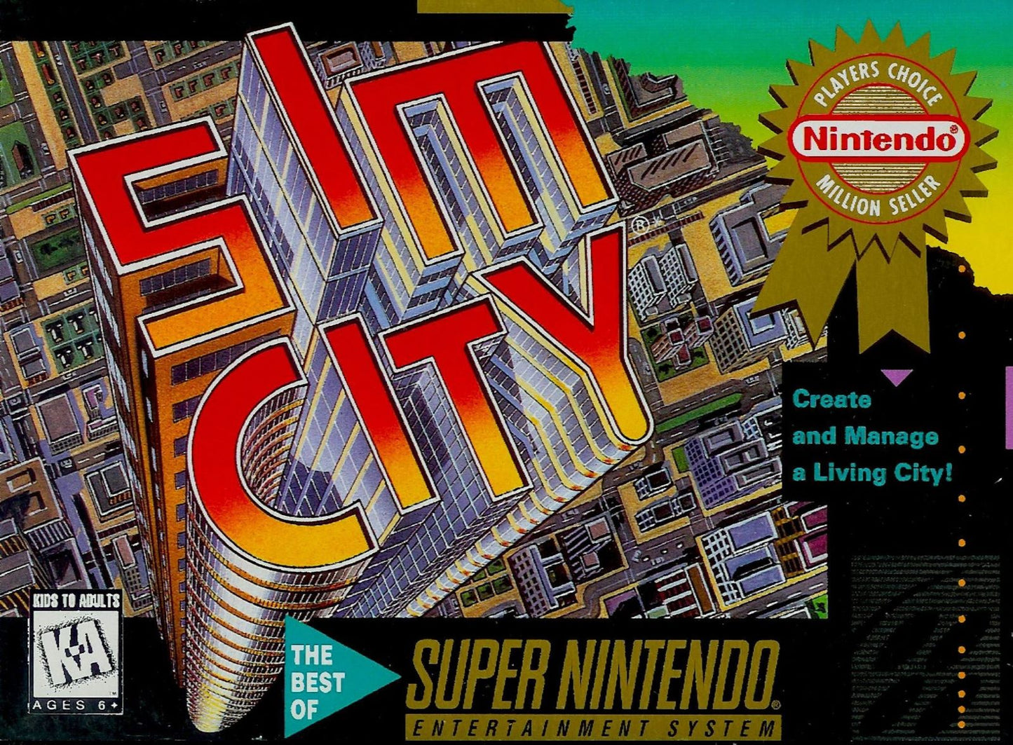 SNES Sim City
