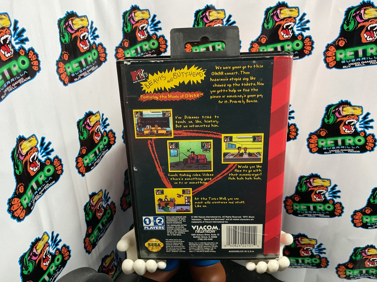 SEGA Genesis Beavis & Butthead