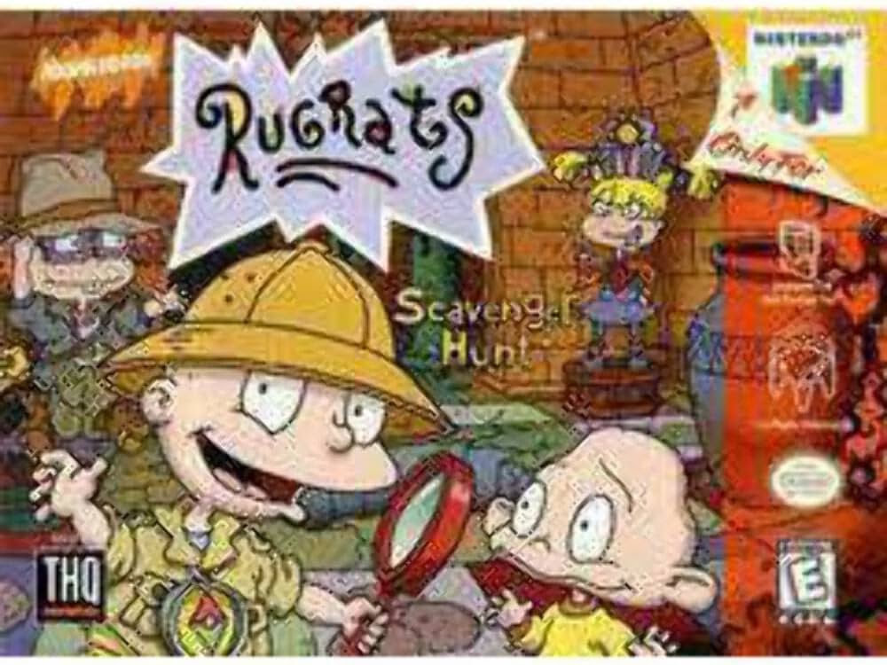 N64 Rugrats Scavenger Hunt