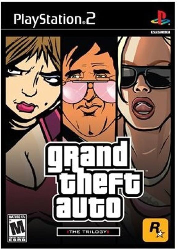 PS2 Grand Theft Auto: The Trilogy