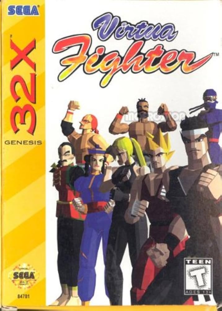 SEGA Genesis 32X Virtua Fighter