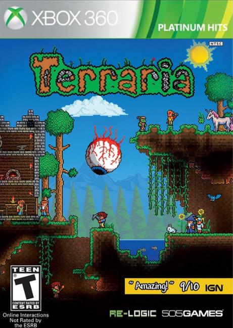 Xbox 360 Terraria