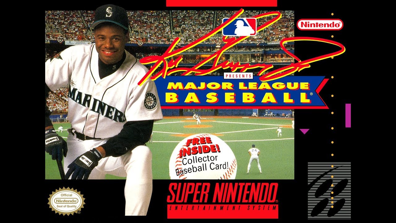 SNES Ken Griffey Jr. Presents Major League Baseball