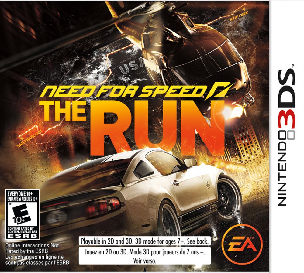 3DS Need for Speed: The Run