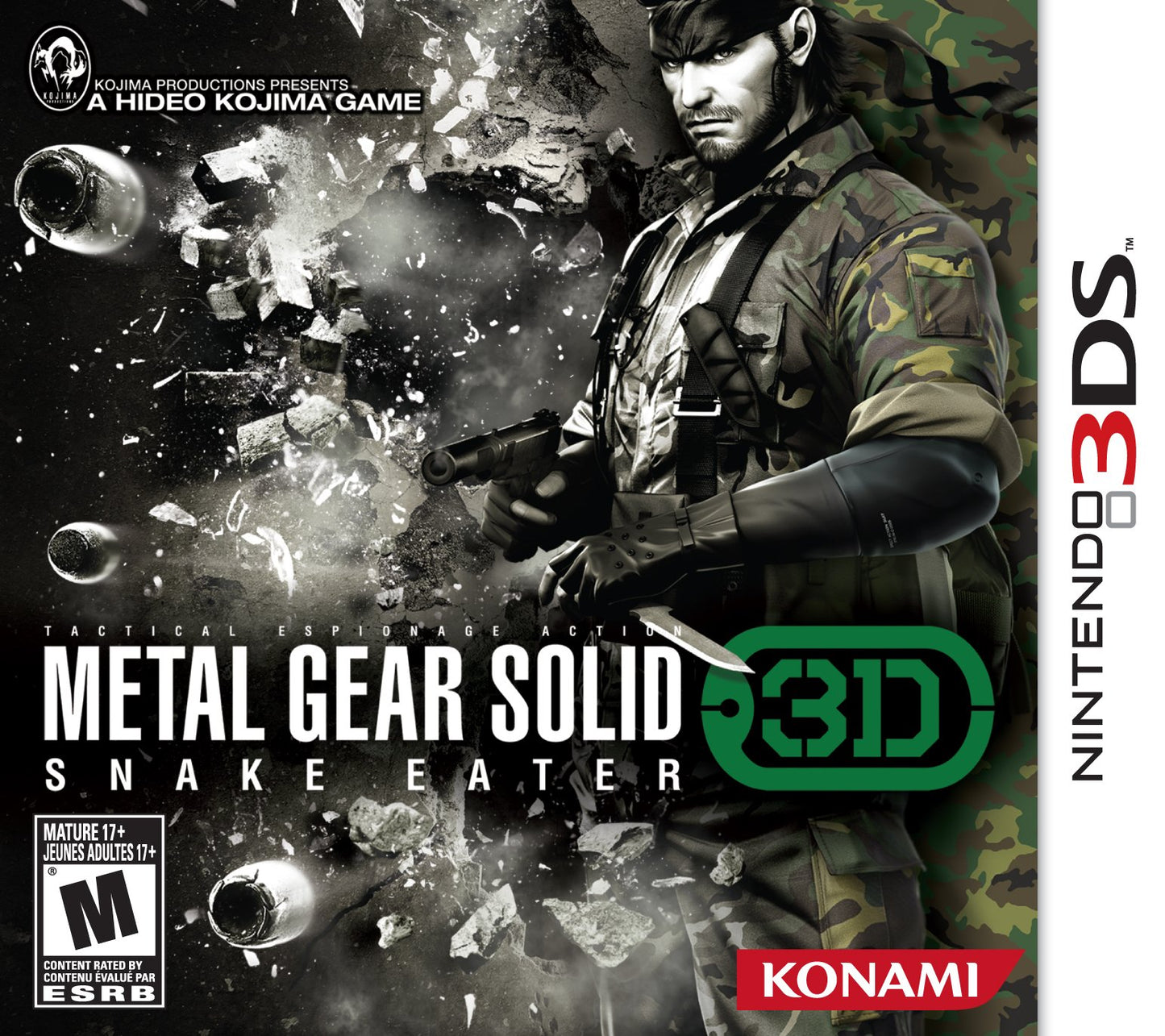 3DS Metal Gear Solid Snake Eater 3D