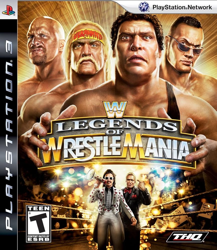 PS3 WWE Legends of Wrestlemania