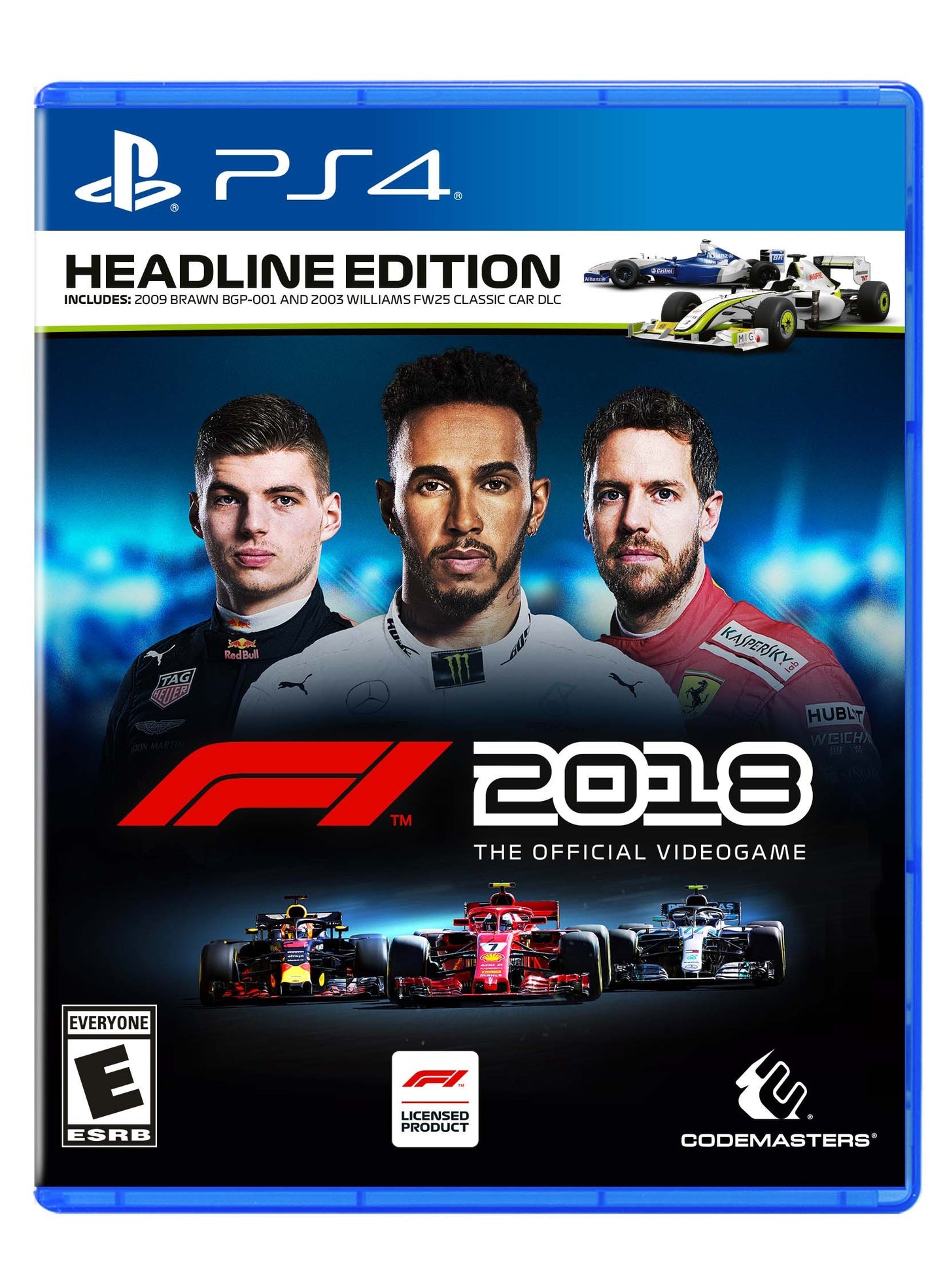 PS4 F1 2018