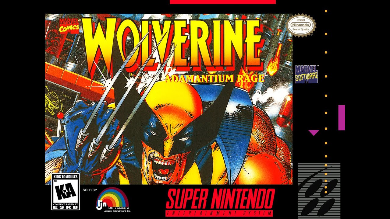 SNES Wolverine Adamantium Rage