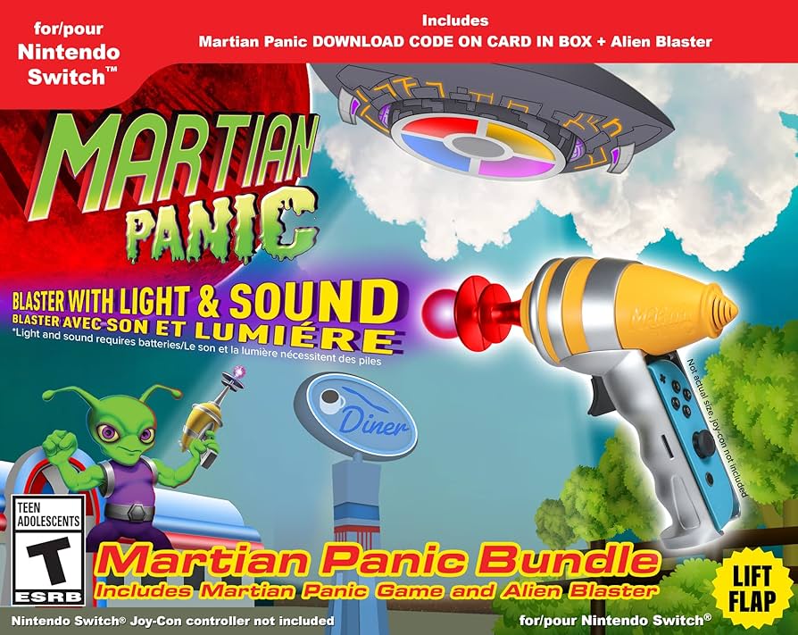 Switch Martian Panic Alien Blaster