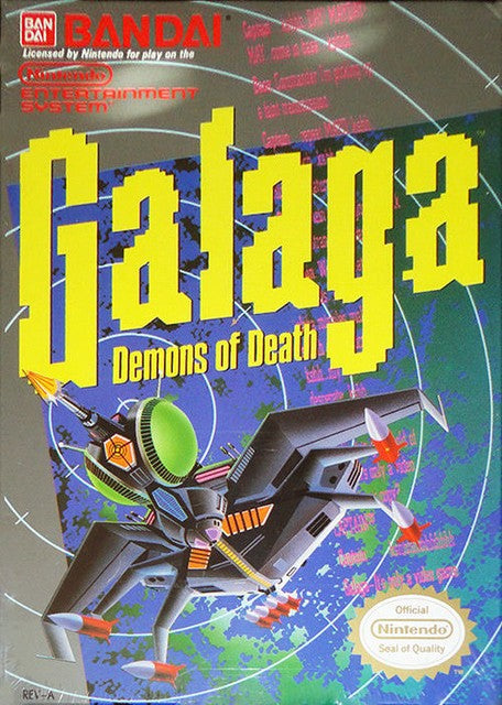NES Galaga: Demons of Death
