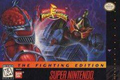 SNES Mighty Morphin Power Rangers The Fighting Edition