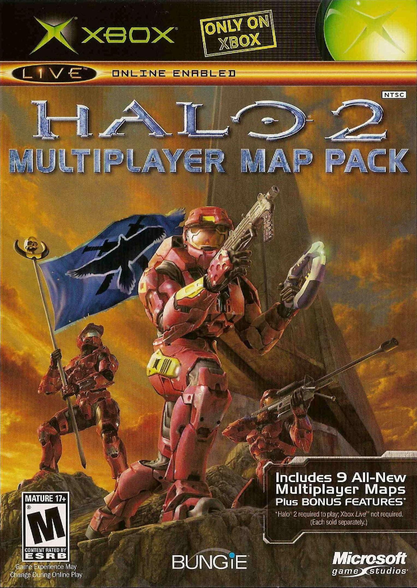 Xbox Halo 2 Multiplayer Map Pack