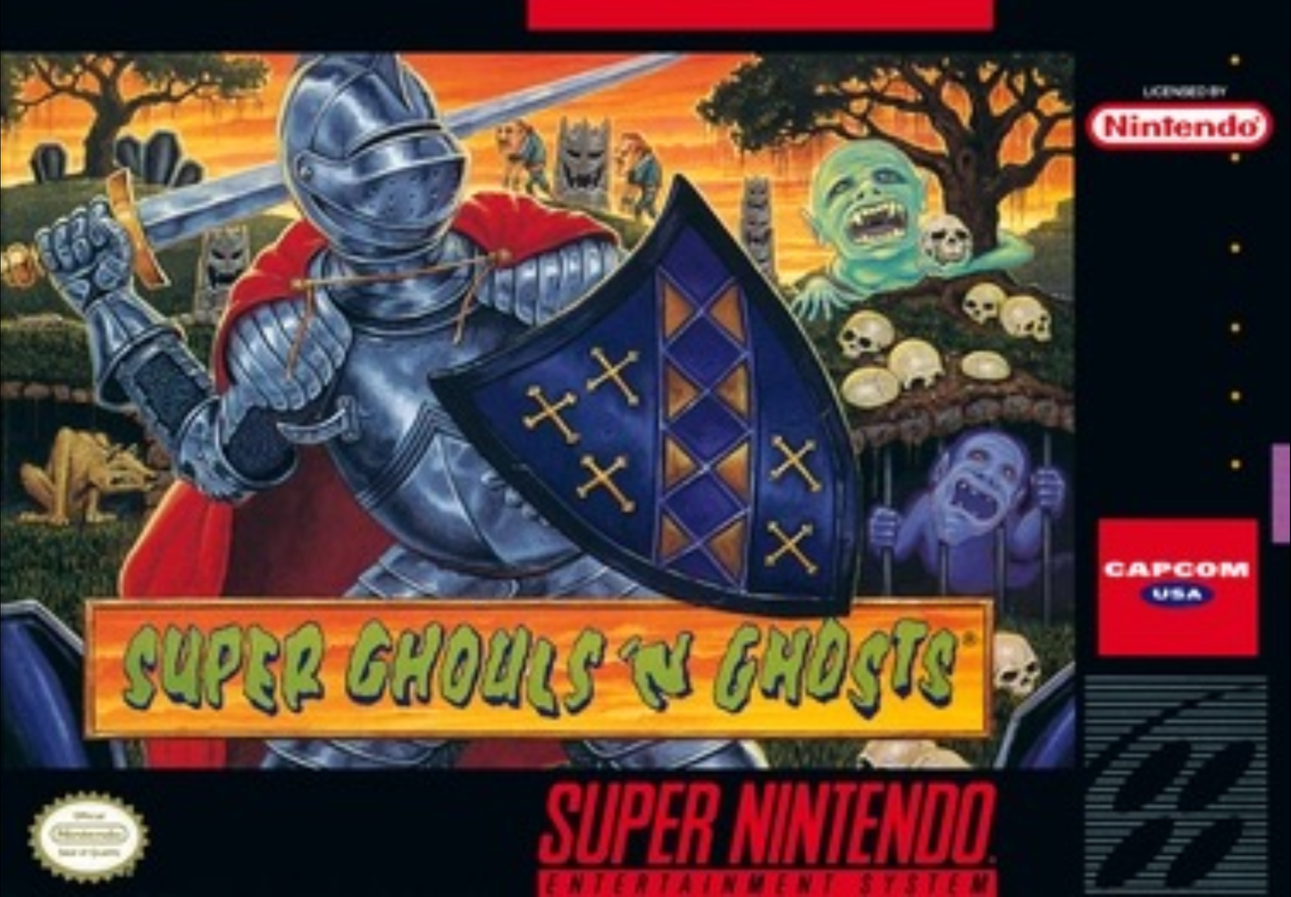 SNES Super Ghouls ‘N Ghosts